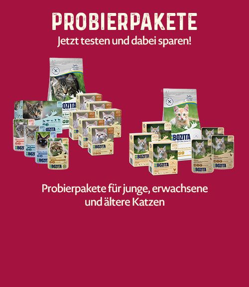 Probierpakete Katzen Probierpakete Katzen