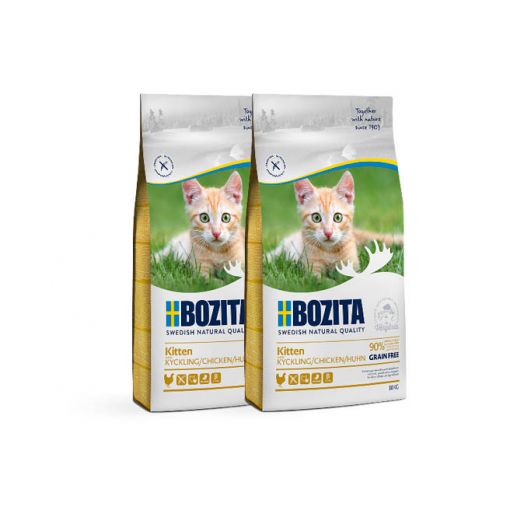 Bozita Kitten Grain Free mit Huhn 2 x 10 kg Sparpaket