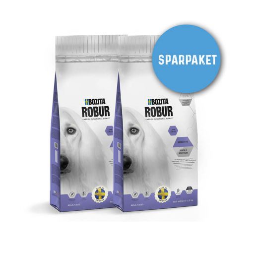 Bozita Robur Adult Sensitive Lamm 2 x 12,5 kg Sparpaket