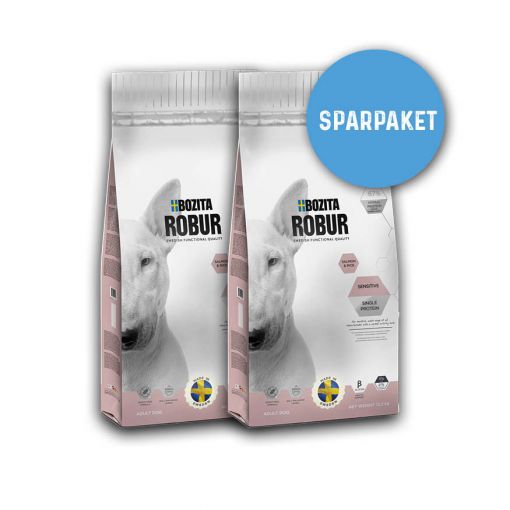 Bozita Robur Adult Sensitive Lachs 2 x 12,5 kg Sparpaket