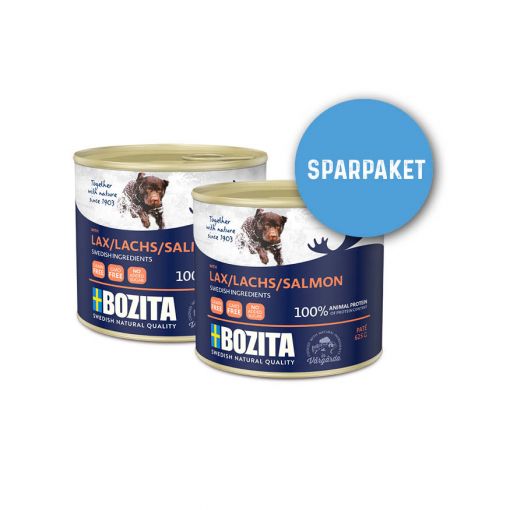 Bozita Pat Multipack mit Lachs 24 x 625 g