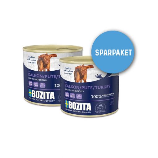 Bozita Pat Multipack mit Pute 24 x 625 g