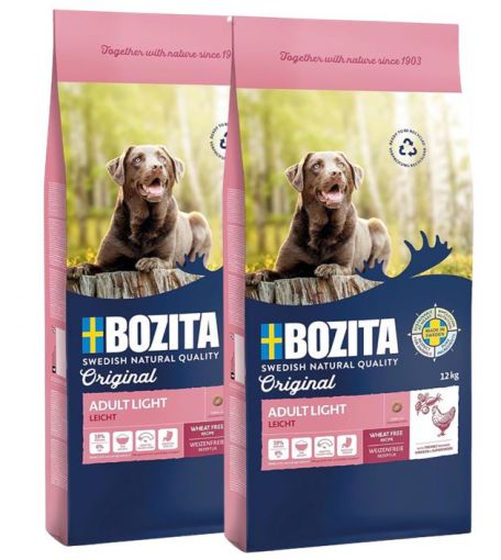 Bozita Original Adult Light Huhn 2 x 12 kg Doppelpack