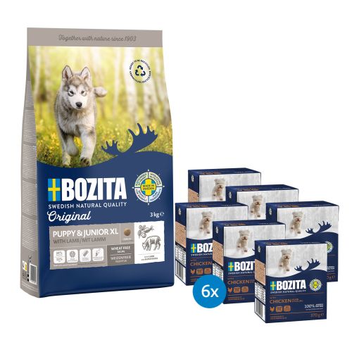 Bozita Original Probierpaket &quote;Welpen XL&quote;