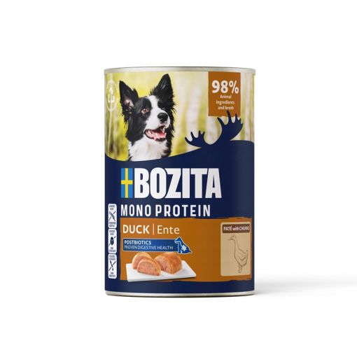 Bozita Dog Dose Pate Ente 400g (Menge: 6 je Bestelleinheit) Bozita Dog Dose Pate Ente 400g (Menge: 6 je Bestelleinheit)