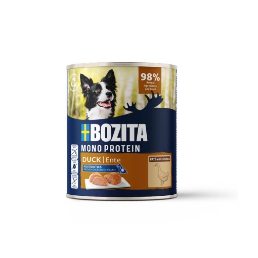 Bozita Dog Dose Pate Ente 800g (Menge: 6 je Bestelleinheit) Bozita Dog Dose Pate Ente 800g (Menge: 6 je Bestelleinheit)