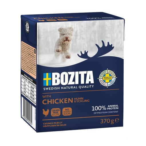 Bozita Happen in Gelee mit Hühnchen 370 g (Menge: 6 je Bestelleinheit)