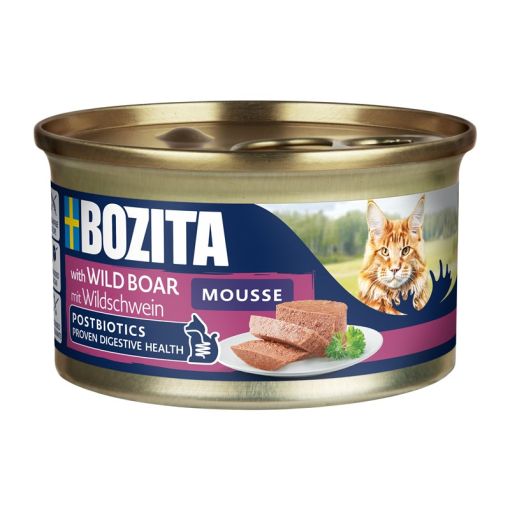 Bozita Cat Dose Mousse Wildschwein 85g (Menge: 12 je Bestelleinheit)
