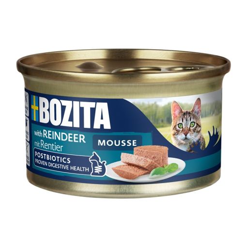 Bozita Cat Dose Mousse Rentier 85g (Menge: 12 je Bestelleinheit)