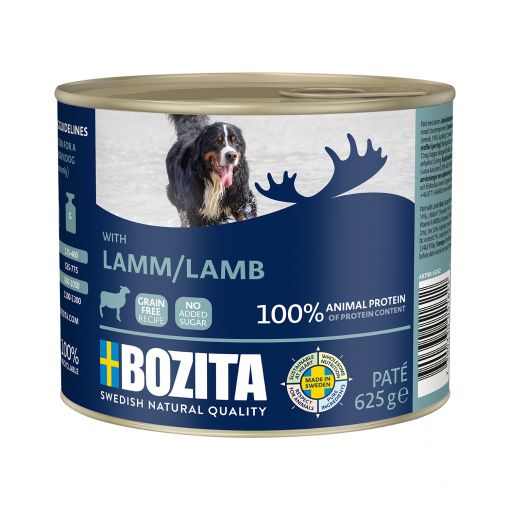 Bozita Paté mit Lamm 625 g (Menge: 6 je Bestelleinheit)