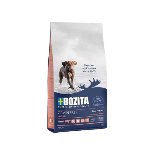 Bozita Grain Free Adult XL Lachs und Rind 2 kg