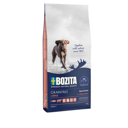 Bozita Grain Free Adult XL Lachs und Rind 12 kg