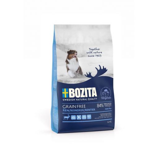 Bozita Grain Free Adult mit Rentier 1,1 kg