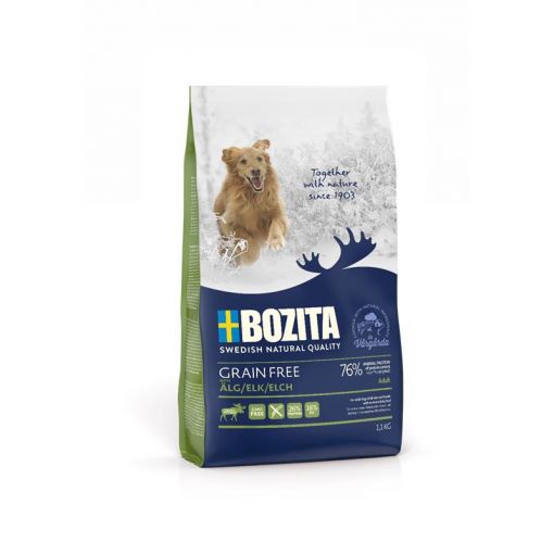 Bozita Grain Free Adult mit Elch 1,1 kg