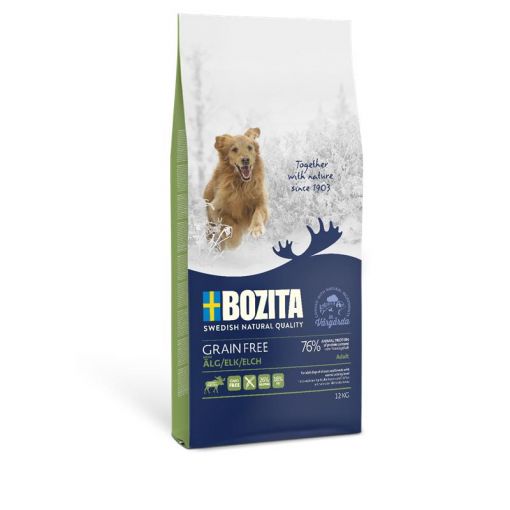 Bozita Grain Free Adult mit Elch 12 kg