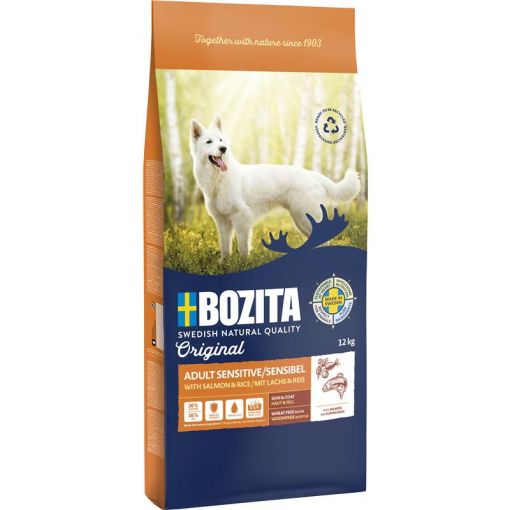 Bozita Original Adult Sensitive mit Lachs und Reis 12 kg