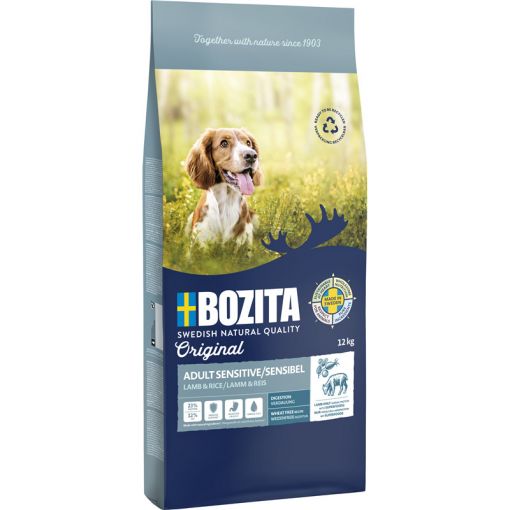 Bozita Original Adult Sensitive Lamm und Reis 12 kg