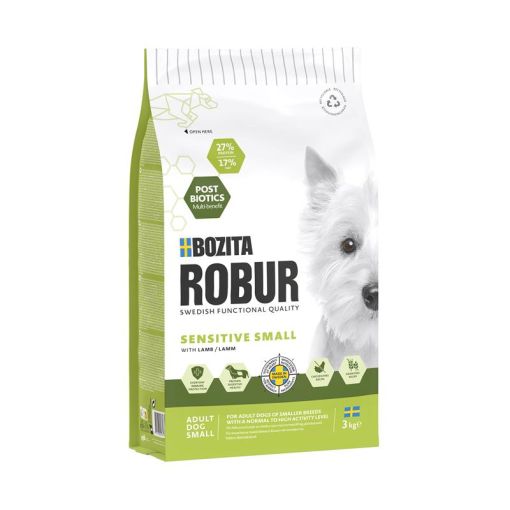 Bozita Robur Adult Small Breed Sensitive Lamm 3kg