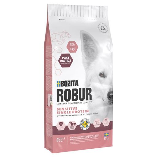 Bozita Robur Adult Sensitive Single Protein Lachs 12kg