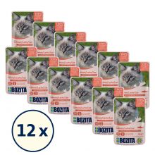 Bozita Häppchen in Gelee mit Lachs 85 g (Menge: 12 je Bestelleinheit)