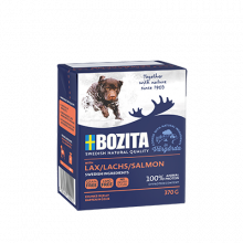 Bozita Happen in Gelee - Lachs, Rentier & Pute 18 x 370 g Probierpaket