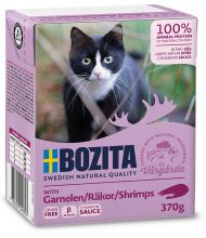 Bozita Tetra Recart Hppchen in Soe - Garnele, Huhn&Pute & Kaninchen 18 x 370 g Probierpaket