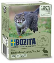 Bozita Tetra Recart Hppchen in Soe - Garnele, Huhn&Pute & Kaninchen 18 x 370 g Probierpaket