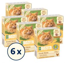 Bozita Sterilised Häppchen in Sauce mit viel Huhn 370 g (Menge: 6 je Bestelleinheit)