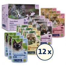 Bozita Häppchen in Sauce Multibox Fleisch 12 x 85g