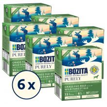 Bozita Purely Paté mit Rind & Elch 370 g (Menge: 6 je Bestelleinheit)