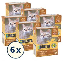 Bozita Häppchen in Gelee mit viel Huhn 370 g (Menge: 6 je Bestelleinheit)