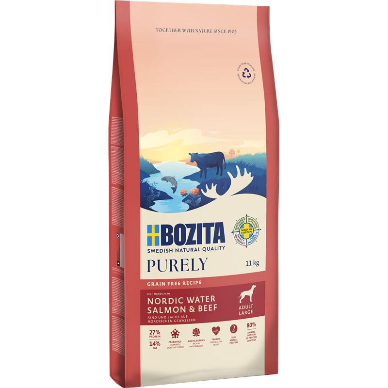Dibaq Sense Grain Free Hundefutter – 12 Kg Mit Lachs, Getreidefrei & Natürlich