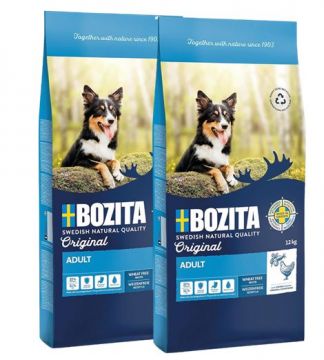 Bozita Original Adult weizenfrei mit Huhn 2 x 12 kg Sparpaket