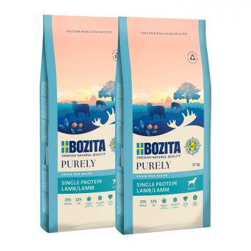 Bozita Purely Adult Lamm Single Protein getreidefrei 2 x 11 kg Sparpaket Bozita Purely Adult Lamm Single Protein getreidefrei 2 x 11 kg Sparpaket