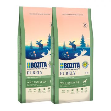 Bozita Purely Adult mit Elch getreidefrei 2 x 11 kg Sparpaket Bozita Purely Adult mit Elch getreidefrei 2 x 11 kg Sparpaket