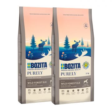 Bozita Purely Puppy & Junior Large mit Elch getreidefrei 2 x 11 kg Sparpaket Bozita Purely Puppy & Junior Large mit Elch getreidefrei 2 x 11 kg Sparpaket