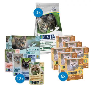 Bozita Probierpaket "e;Aktive Katze"e; Bozita Probierpaket "e;Aktive Katze"e;