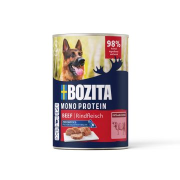 Bozita Dog Dose Pate Rind 400g (Menge: 6 je Bestelleinheit) Bozita Dog Dose Pate Rind 400g (Menge: 6 je Bestelleinheit)