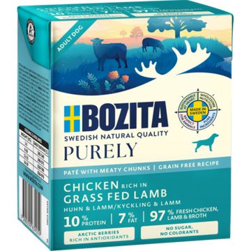 Bozita Purely Paté mit Huhn & Lamm 370 g (Menge: 6 je Bestelleinheit)