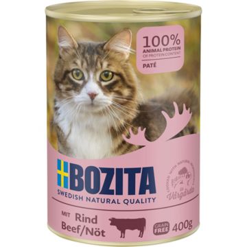 Bozita Cat Paté mit Rind 400 g (Menge: 6 je Bestelleinheit) Bozita Cat Paté mit Rind 400 g (Menge: 6 je Bestelleinheit)