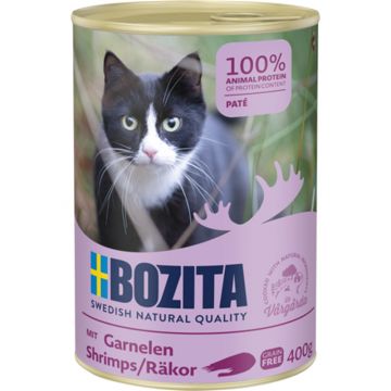 Bozita Cat Paté mit Garnelen 400 g (Menge: 6 je Bestelleinheit) Bozita Cat Paté mit Garnelen 400 g (Menge: 6 je Bestelleinheit)
