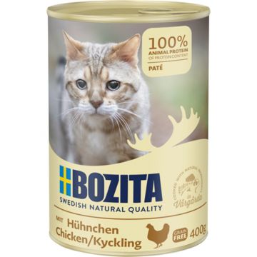 Bozita Cat Paté mit Hühnchen 400 g (Menge: 6 je Bestelleinheit) Bozita Cat Paté mit Hühnchen 400 g (Menge: 6 je Bestelleinheit)