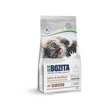 Bozita Indoor & Sterilised Grain free mit Rentier 400 g Bozita Indoor & Sterilised Grain free mit Rentier 400 g