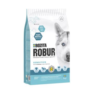 Bozita Robur Adult Sensitive Rentier 3kg Bozita Robur Adult Sensitive Rentier 3kg