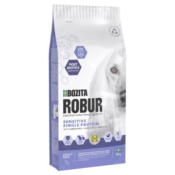 Bozita Robur Adult Sensitive Single Protein Lamm 12kg Bozita Robur Adult Sensitive Single Protein Lamm 12kg