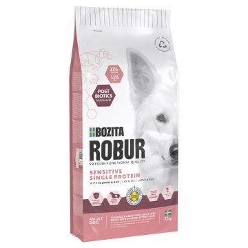 Bozita Robur Adult Sensitive Single Protein Lachs 12kg Bozita Robur Adult Sensitive Single Protein Lachs 12kg