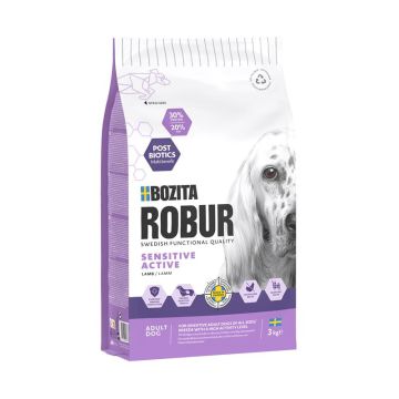 Bozita Robur Sensitive Grain Free Active Lamm 3kg Bozita Robur Sensitive Grain Free Active Lamm 3kg